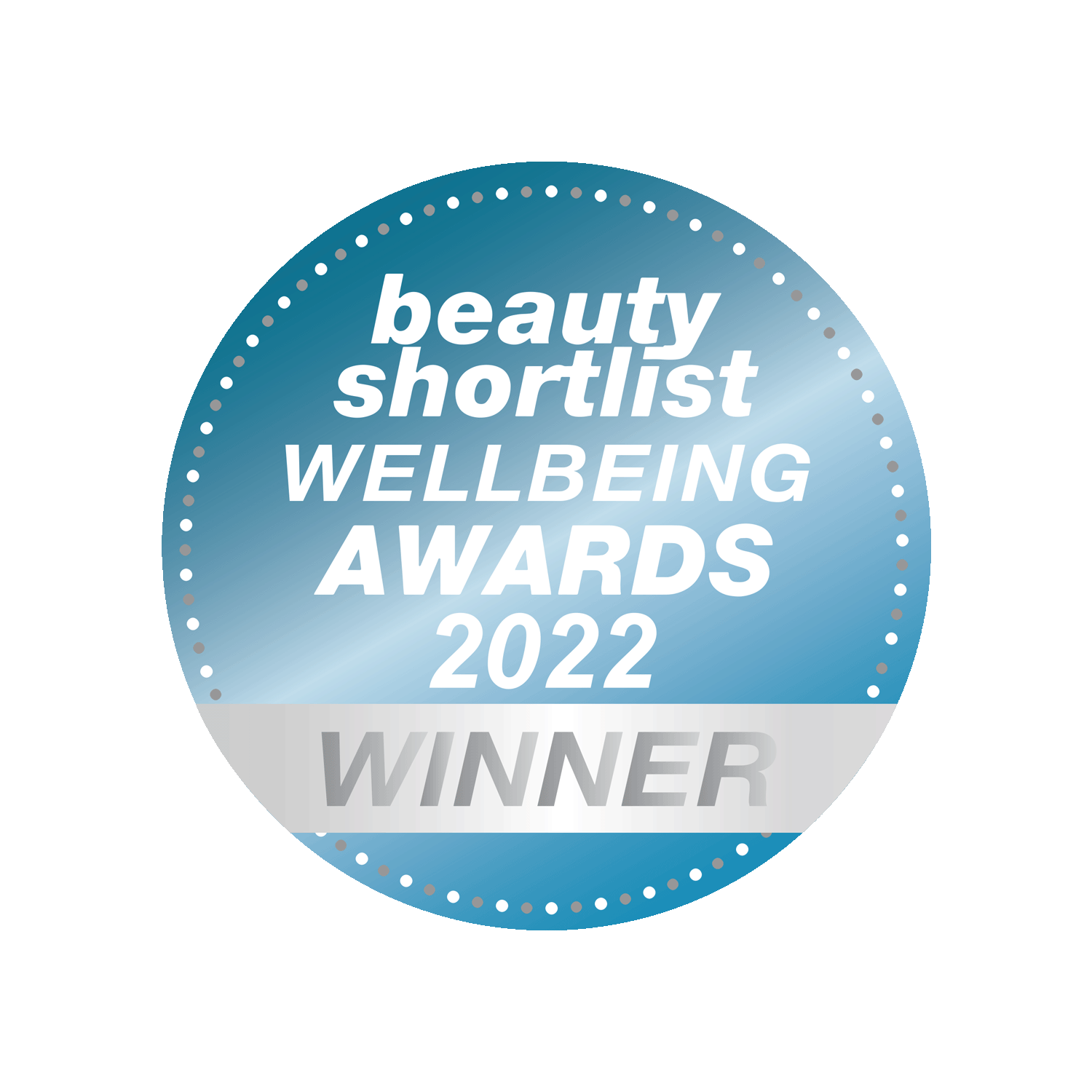 Beauty Shortlist Wellbeing Awards Winner 2022 - Winner - The Universal Soul Company.png