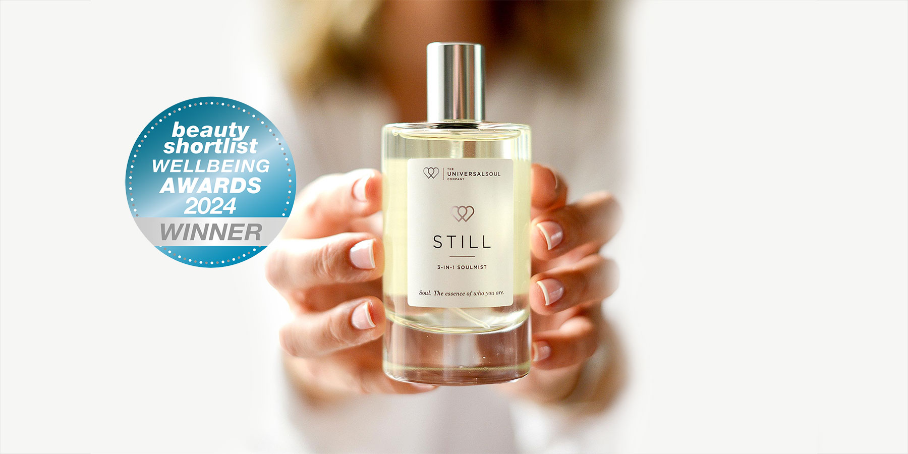 Our 3-in-1 Soul Mist ‘STILL’, wins ‘Best Pillow Mist’ 5 years in a row